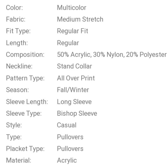 Bishop  Sweater - Picture 9 of 9